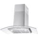 Cosmo 36" Ducted Wall Mount Range Hood in Stainless Steel with LED Lighting and Permanent Filters COS-668A900 - Image 2