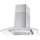Cosmo 36" Ductless Wall Mount Range Hood in Stainless Steel with LED Lighting and Carbon Filter Kit for Recirculating COS-668A900-DL - Image 2