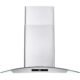 Cosmo 30" Ductless Wall Mount Range Hood in Stainless Steel with LED Lighting and Carbon Filter Kit for Recirculating COS-668AS750-DL - Image 4