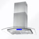 Cosmo 30" Ducted Island Range Hood in Stainless Steel with LED Lighting and Permanent Filters COS-668ICS750 - Image 7