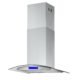 Cosmo 30" Ductless Island Range Hood in Stainless Steel with LED Lighting and Carbon Filter Kit for Recirculating COS-668ICS750-DL - Image 2