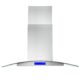 Cosmo 36"  Ductless Island Range Hood in Stainless Steel with LED Lighting and Carbon Filter Kit for Recirculating COS-668ICS900-DL - Image 4
