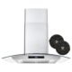 Cosmo 30'' Ducted Wall Mount Range Hood in Stainless Steel with Touch Controls, LED Lighting and Permanent Filters COS-668WRCS75 - Image 11