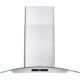 Cosmo 30'' Ducted Wall Mount Range Hood in Stainless Steel with Touch Controls, LED Lighting and Permanent Filters COS-668WRCS75 - Image 6