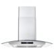 Cosmo 30'' Ducted Wall Mount Range Hood in Stainless Steel with Touch Controls, LED Lighting and Permanent Filters COS-668WRCS75