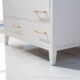 Altair Sutton 36" Single Bathroom Vanity Set in White and Carrara White Marble Countertop with Mirror  541036-WH-CA - Image 6