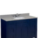 Altair 49" Mountain Gray/Polished Engineered Marble Bathroom Vanity Top with White Sink 63049-CTP-MG - Image 6