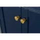 Ancerre Audrey 48"Bathroom Vanity Set in Heritage Blue with 28" Mirror VTSM-AUDREY-48-HB-CW-GD - Image 6