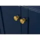 Ancerre Audrey 60" Bathroom Vanity Set in Heritage Blue with 24" Mirrors VTSM-AUDREY-60-HB-CW-GD - Image 6