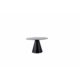 Whiteline Modern Living - Sun Dining Table DT1638R-BLK/GRY - Image 2