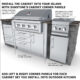 Sunstone 40" Gas Grill Base Cabinet SAC40GLPCD - Image 6