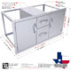 Sunstone Classic Series 42" Double Drawer Door Combo C-DDC42 - Image 6