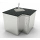 Sunstone 12" x 12" Corner Cabinet with Swivel Shelves SBC12SLS