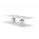 Whiteline Modern Living - Geneva Large Dining Table DT1640XL-WHT - Image 3