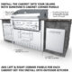 Sunstone 46" Charcoal Grill Base Cabinet SAC46CGDC - Image 6