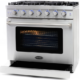 Cosmo 4-Piece, 36" Gas Range, Dishwasher, Refrigerator and 48 Bottle Wine Cooler COS-4PKG-104 - Image 6