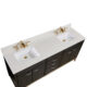 Altair 73" Stone effects Vanity Top in Milano White with White Sink 61073-CTP-MW - Image 6