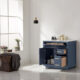 Altair Ivy 36" Single Bathroom Vanity Set in Royal Blue and Carrara White Marble Countertop with Mirror  531036-RB-CA - Image 6