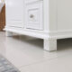 Altair Jardin 36" Single Bathroom Vanity Set in White and Carrara White Marble Countertop with Mirror 539036-WH-CA - Image 6