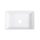 Altair Treviso Glossy White Ceramic Rectangular 30" L x 19.7" W Vessel Bathroom Sink  291030-KS - Image 5