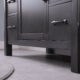 Altair Maribella 48" Single Bathroom Vanity Set in Rust Black and Carrara White Marble Countertop with Mirror 535048-RL-CA - Image 6