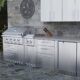 Sunstone 24" Large Triple Drawer Base Cabinet SBC24STD - Image 6