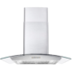 Cosmo 30'' Ducted Wall Mount Range Hood in Stainless Steel with LED Lighting and Permanent Filters  COS-668A750 - Image 6