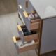 Vinnova Granada 48" Vanity in Paris Grey with White Composite Grain Stone Countertop With Mirror  736048-PG-GW - Image 18
