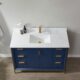 Vinnova Granada 48" Vanity in Royal Blue with White Composite Grain Stone Countertop With Mirror  736048-RB-GW - Image 9