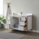Vinnova Granada 48" Vanity in White with White Composite Grain Stone Countertop With Mirror  736048-WH-GW - Image 12