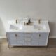 Vinnova Granada 60" Vanity in Paris Grey with White Composite Grain Stone Countertop With Mirror  736060-PG-GW - Image 13