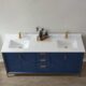 Vinnova Granada 72" Vanity in Royal Blue with White Composite Grain Stone Countertop With Mirror  736072-RB-GW - Image 14