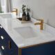 Vinnova Granada 72" Vanity in Royal Blue with White Composite Grain Stone Countertop With Mirror  736072-RB-GW - Image 15