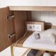 Vinnova Alistair 36" Single Vanity in North American Oak with White Grain Stone Countertop With Mirror  789036-NO-GW - Image 23