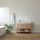 Vinnova Alistair 42" Single Vanity in North American Oak with White Grain Stone Countertop With Mirror  789042-NO-GW - Image 17