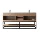 Vinnova Alistair 72B" Double Vanity in North American Oak with White Grain Stone Countertop With Mirror  789072B-NO-GW - Image 18