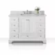 Ancerre Audrey 48" Bathroom Vanity Set in White with 28" Mirror VTSM-AUDREY-48-W-CW