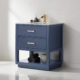 Altair Remi 30" Single Bathroom Vanity Set in Royal Blue and Carrara White Marble Countertop with Mirror  532030-RB-CA - Image 7