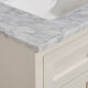 Altair 31" Natural Marble Vanity Top with White Sink 64031-CTP-CA - Image 7