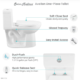 Swiss Madison Avallon One-Piece Elongated Toilet Dual-Flush 1.1/1.6 gpf - SM-1T122 - Image 7