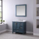 Altair Isla 36" Single Bathroom Vanity Set in Classic Blue and Carrara White Marble Countertop with Mirror  538036-CB-CA - Image 7