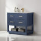 Altair Remi 36" Single Bathroom Vanity Set in Royal Blue and Carrara White Marble Countertop with Mirror  532036-RB-CA - Image 7