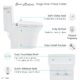 Swiss Madison Hugo One-Piece Elongated Toilet Touchless Dual-Flush 1.1/1.6 gpf - SM-1T265 - Image 7