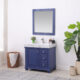 Altair Jardin 36" Single Bathroom Vanity Set in Jewelry Blue and Carrara White Marble Countertop with Mirror  539036-JB-CA - Image 7