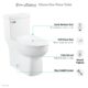 Swiss Madison Classé One-Piece Toilet with Front Flush Handle 1.28 gpf - SM-1T116 - Image 7