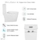 Swiss Madison St. Tropez One-Piece Elongated Toilet, 10" Rough-In 1.1/1.6 gpf - SM-1T274 - Image 7