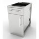 Sunstone 18" Left Swing Door Cabinet with Top Drawer & Shelf SBC18CSDL