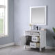 Altair Maribella 36" Single Bathroom Vanity Set in White and Carrara White Marble Countertop with Mirror 535036-WH-CA - Image 7