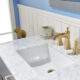 Altair Ivy 36" Single Bathroom Vanity Set in Gray and Carrara White Marble Countertop with Mirror  531036-GR-CA - Image 7