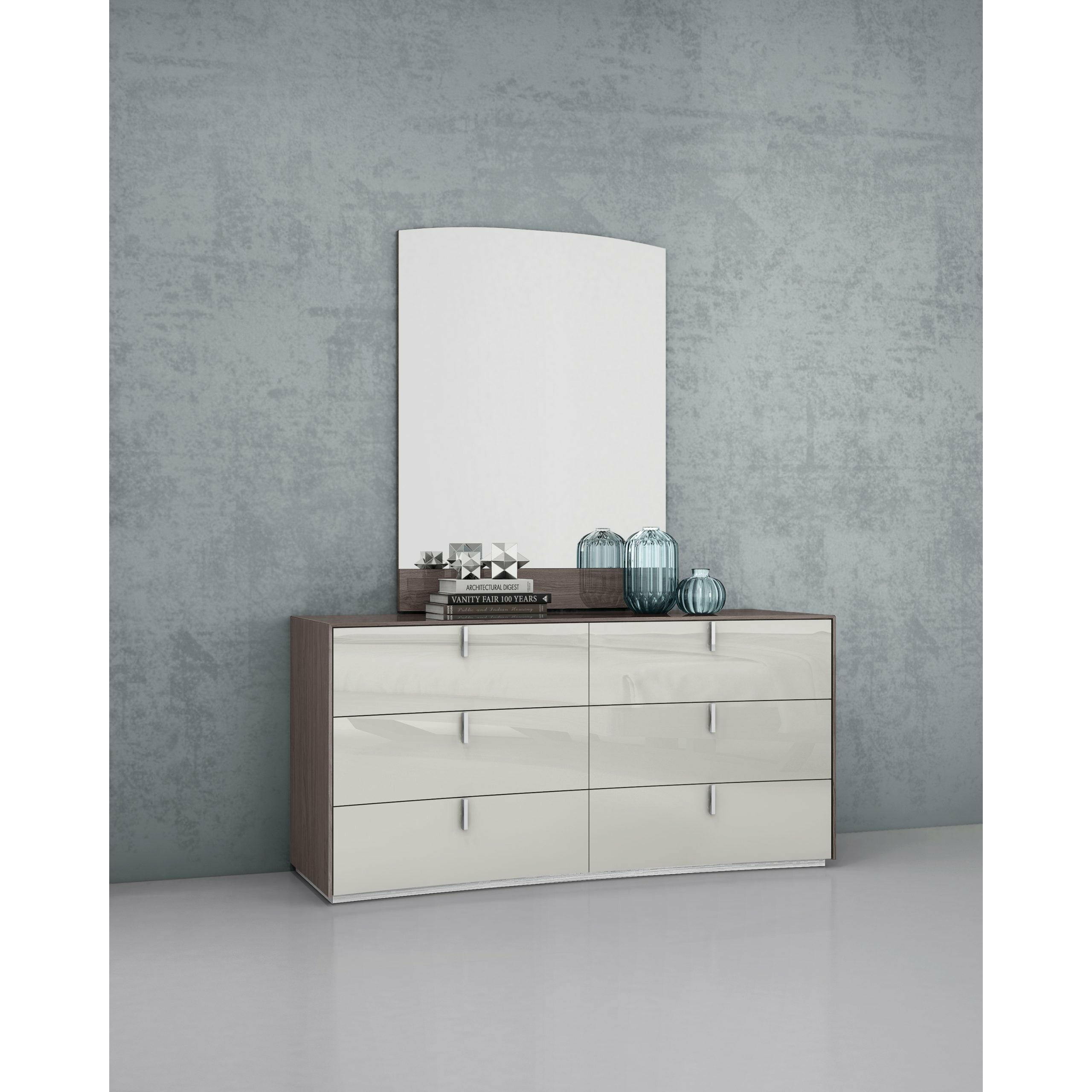 images Whiteline Modern Living - Berlin Dresser DR1754-GRY/LGRY - Image 1